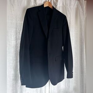 JIL sander Tailor made matte black suit. “Medium”
